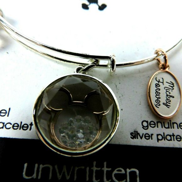 Disney Mickey Forever Bracelet Stainless Crystal - Picture 10 of 10